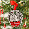 Pewter Plated Metal Our New Home Dated Ornament First Time Home Owner Gifts 
