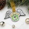 Remembrance Paw Picture Frame Ornament