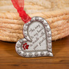 Pawprint Heartrnament
