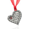Pawprint Heartrnament