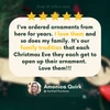 Sister Word Christmas Ornament