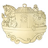 noahs ark-childrens noahs ark ornament, christmas ornaments, religious ornaments