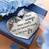 Your Wings Were Ready Heart Memorial Ornament