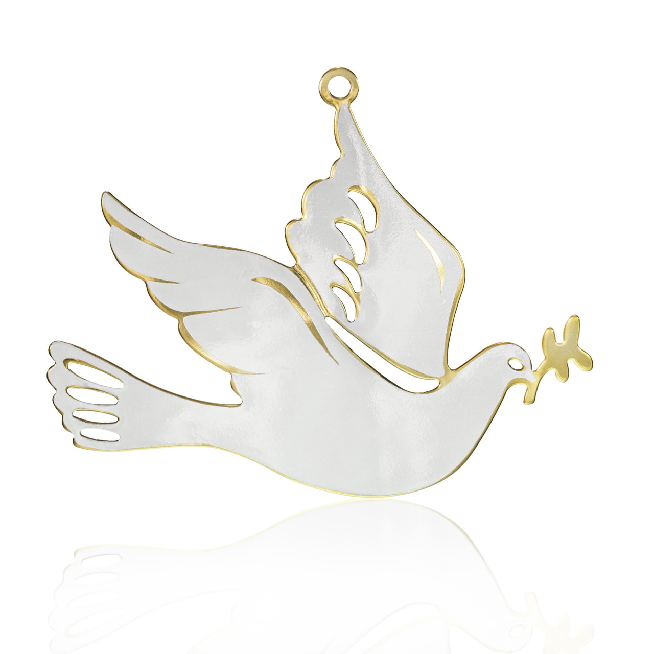 gold wedding clip art doves