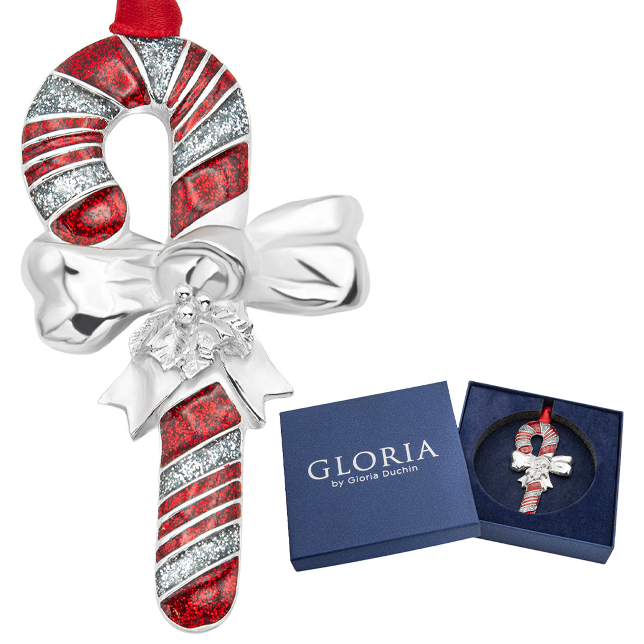 Silver Metal Christmas Tree Lapel Pin Brooch for Women or Girls - Gloria  Duchin