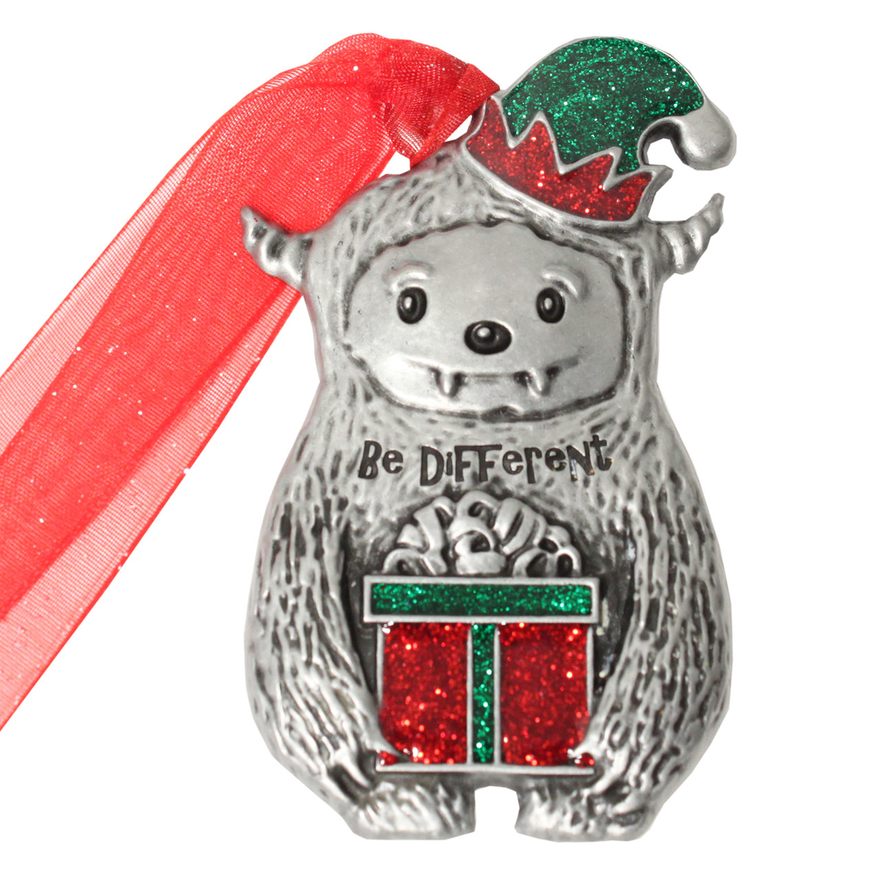 Yeti Christmas Ornament, Size: Size=3-1/8 x 1-7/8