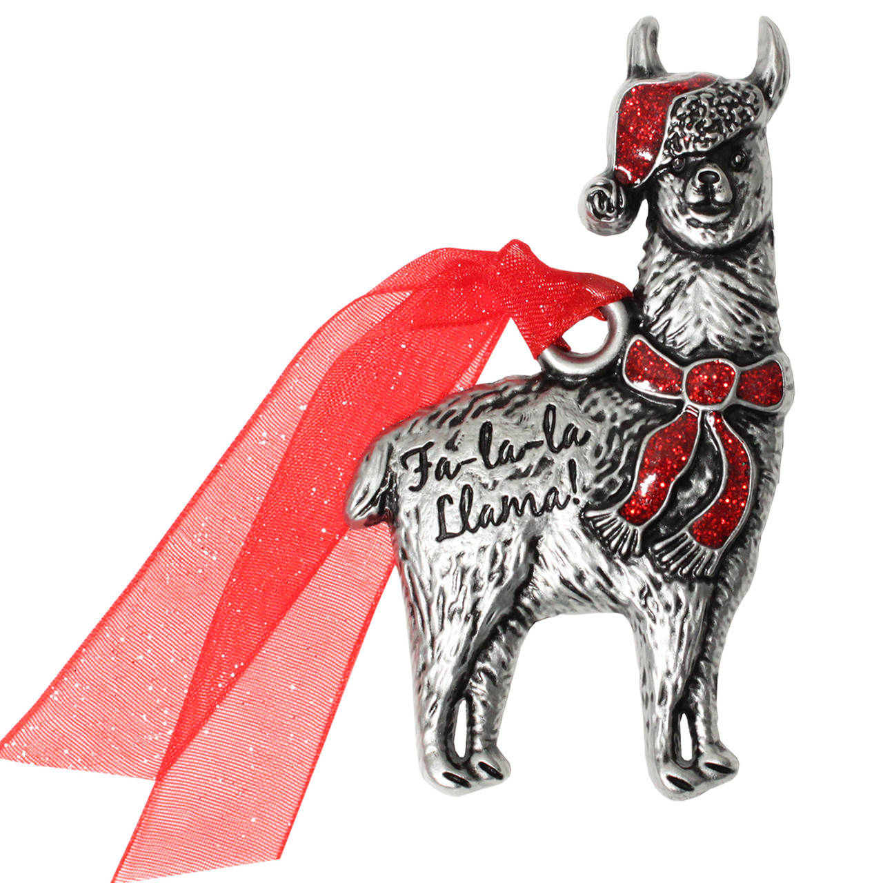 Pewter Llama Ornament - Gloria Duchin