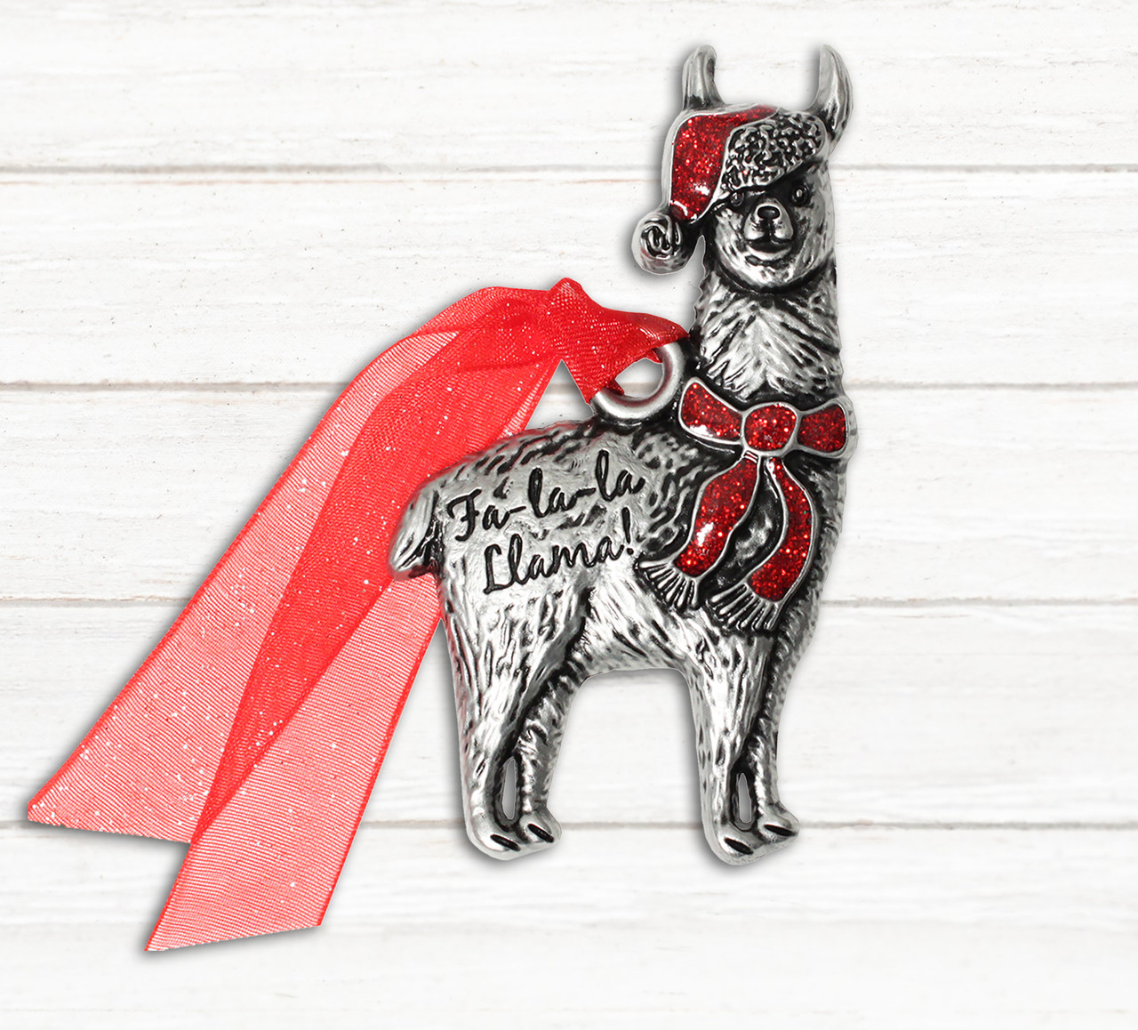 Pewter Llama Ornament - Gloria Duchin