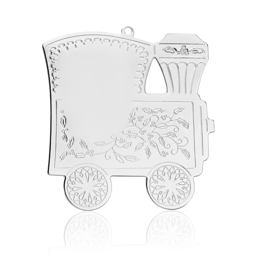 silver train toy ornament vintage ornaments for children baby