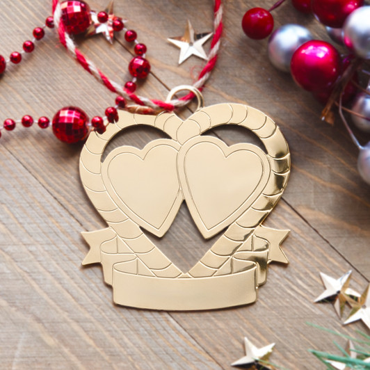 Heart Shaped Christmas Tree Ornament