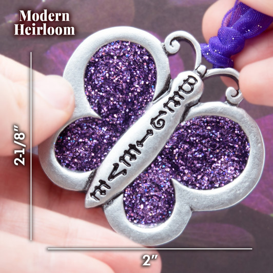 Believe Butterfly Ornament