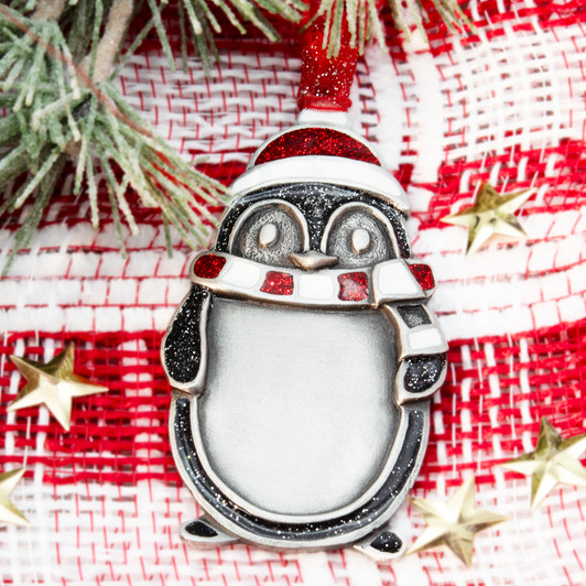 Genuine Pewter Fashion Penguin Ornament