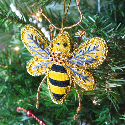 Oh, Christmas Bee Ornament 