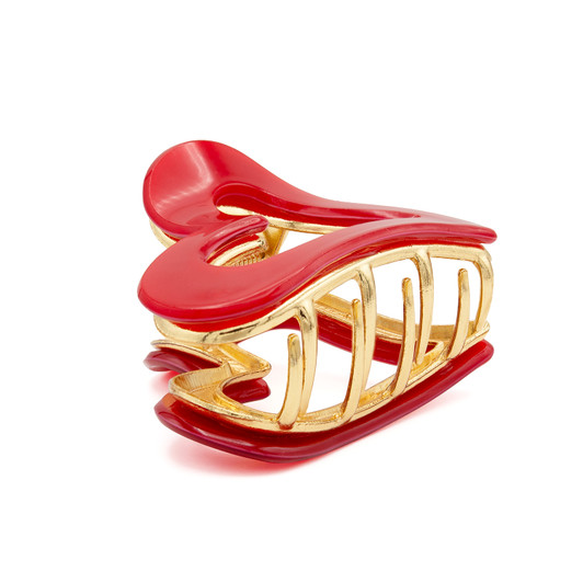 Heart Hair Clip Valentine's Day Girls Hair Accessories