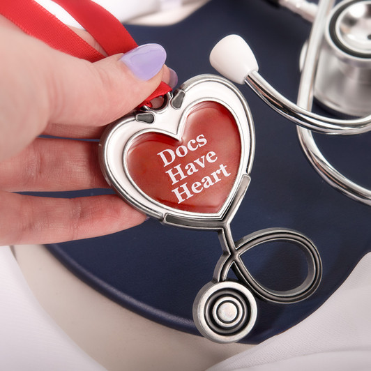 Doctor Docs Have Heart Gift Ornament