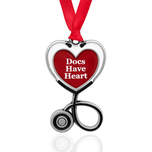 Doctor Docs Have Heart Gift Ornament