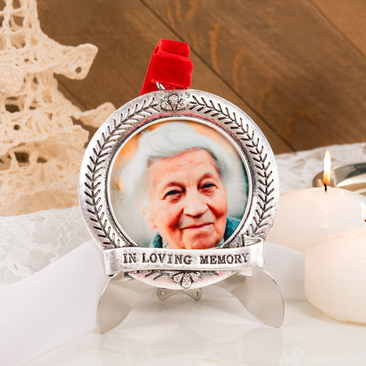 In Loving Memory Photo Frame Ornament Memorial Gift