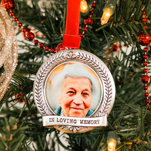 In Loving Memory Photo Frame Ornament Memorial Gift