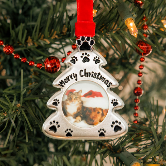 Pet Photo Frame Tree Ornament Christmas Holiday Decoration