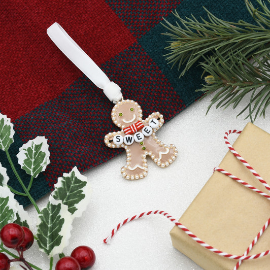 Sweet Gingerbread Christmas Tree Ornament Holiday Decorations