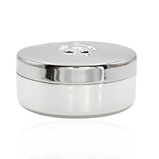 Baby's First Keepsake Trinket Box Silver Plated Engravable Gifts for New Baby First Curl First Tooth Special Baby Jewelry