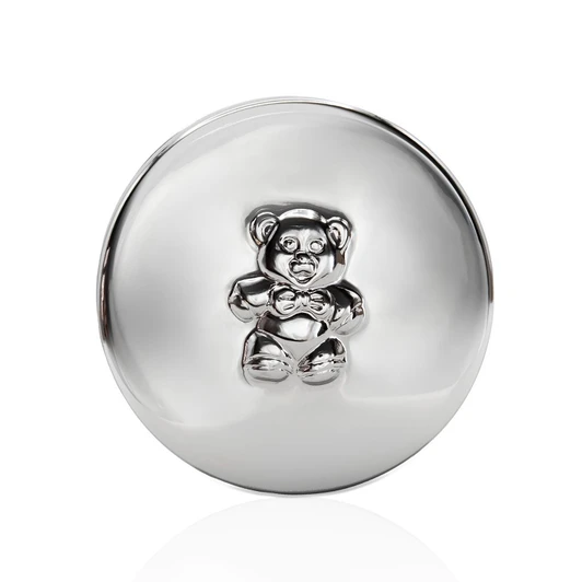 Baby's First Keepsake Trinket Box Silver Plated Engravable Gifts for New Baby First Curl First Tooth Special Baby Jewelry