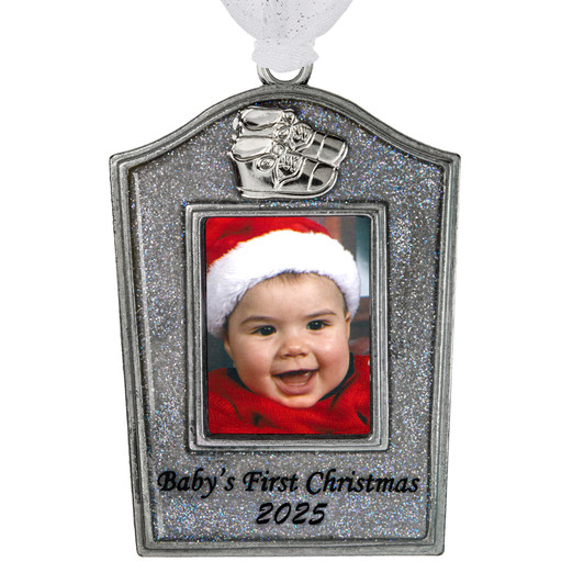 babys first ornament-babys first christmas picture ornament