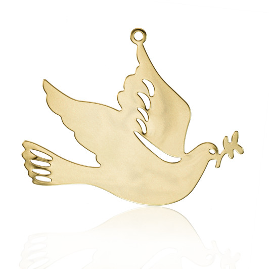 Gold Dove Ornament