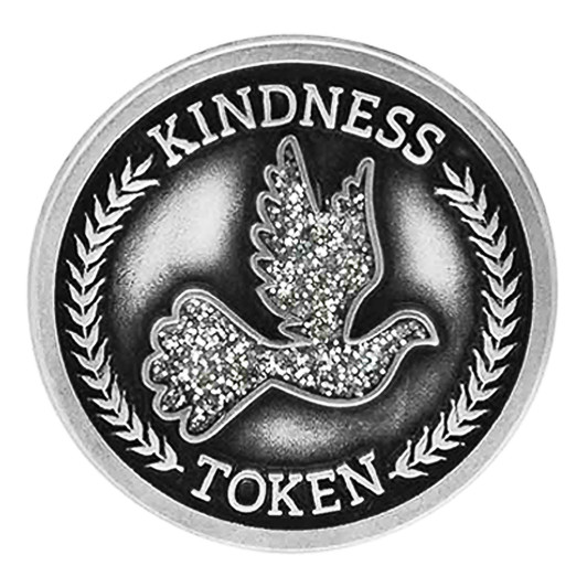 Pewter Dove Kindness Tokens, Set of 3