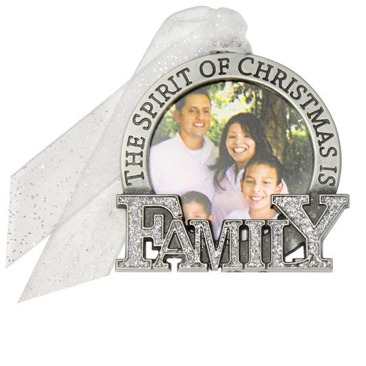 Family Christmas Picture Frame