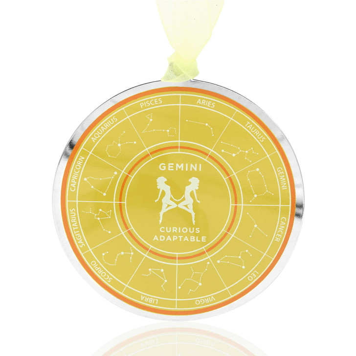 Astrology Zodiac Sign Ornament Gemini