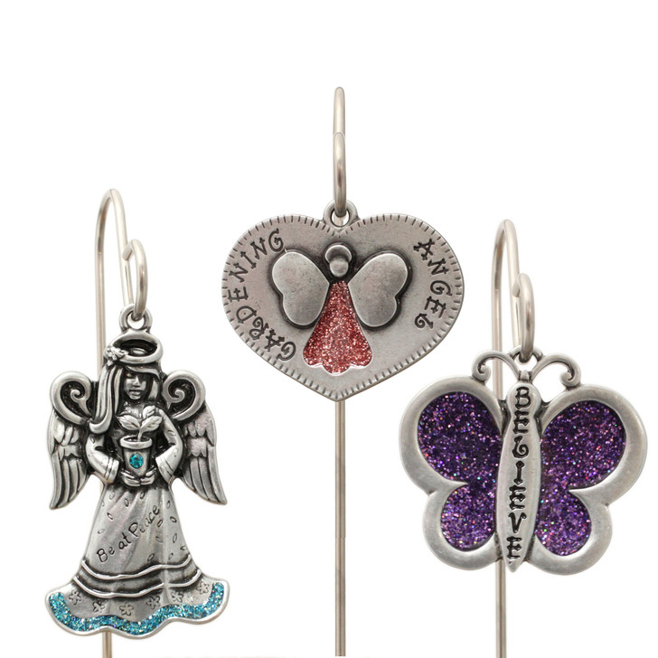 3-Piece Garden Stake Set - Angels