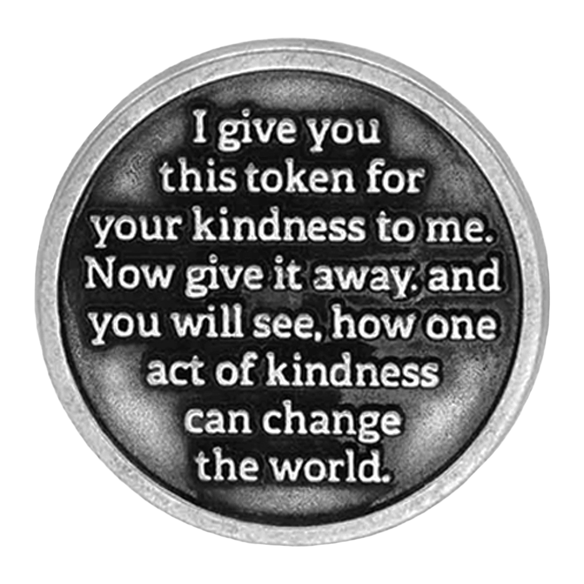 back of kindness token