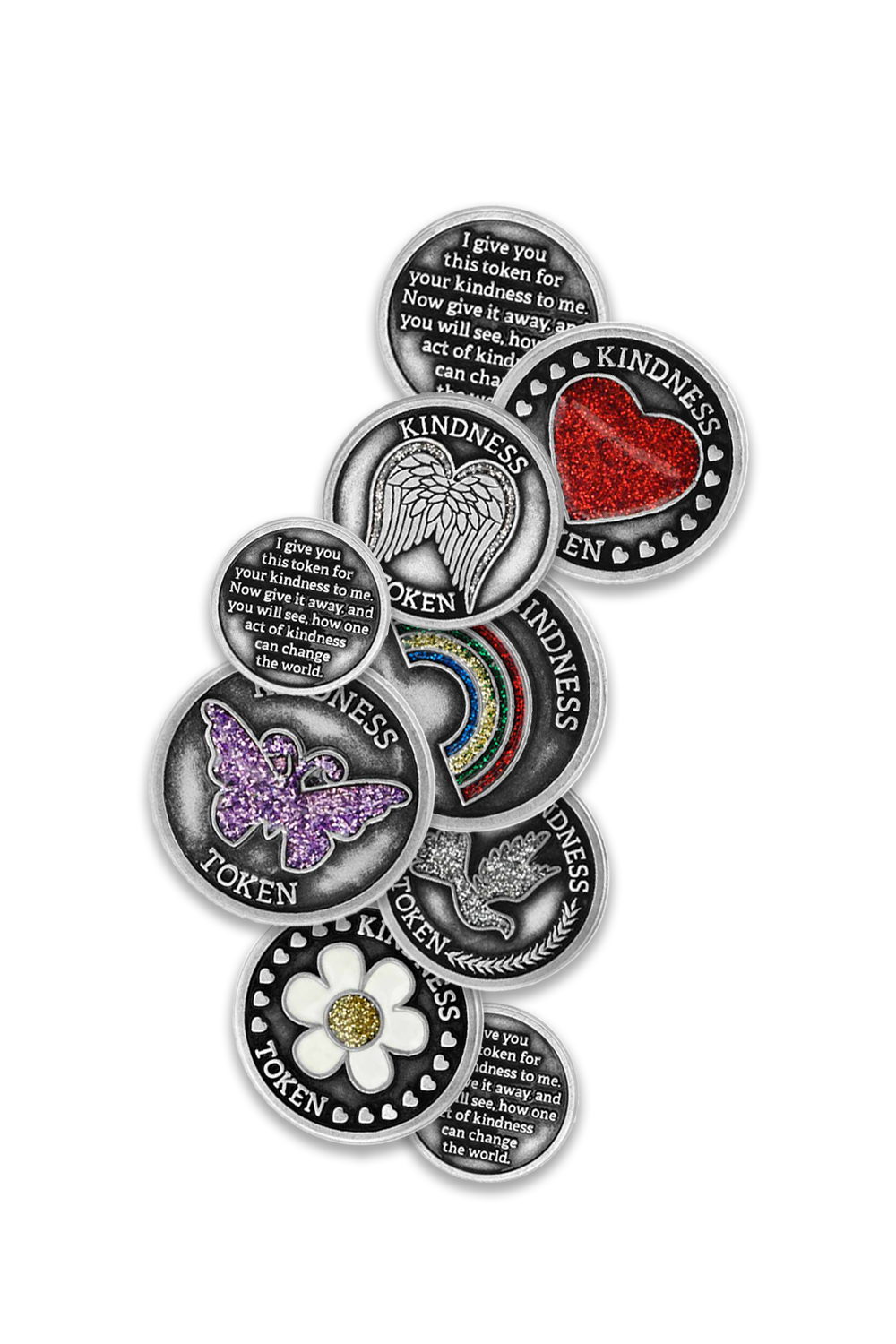 pile of kindness tokens