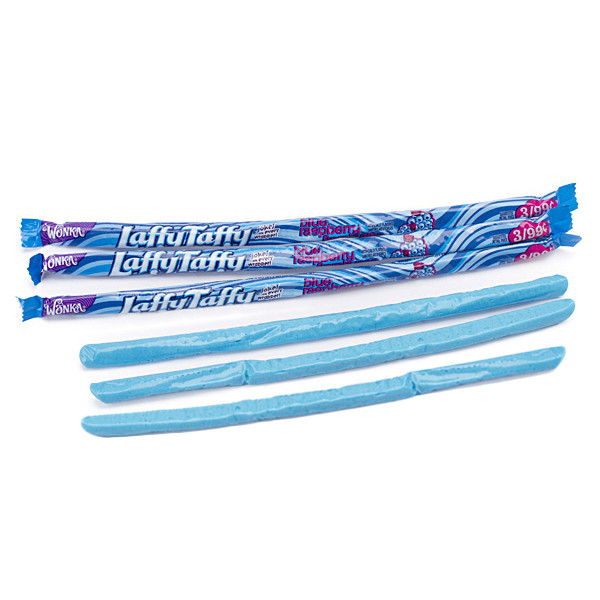 3 Blue Raspberry Laffy Taffy Ropes