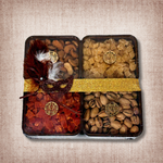 Healthy Purim Wood Grain Tray