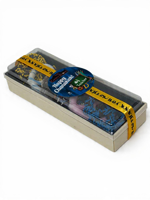 Teacher Wood Pretzel Box