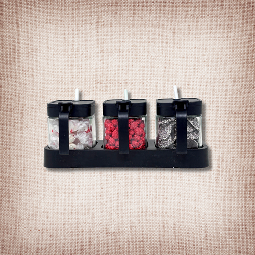 Purim Spice Rack Black Base