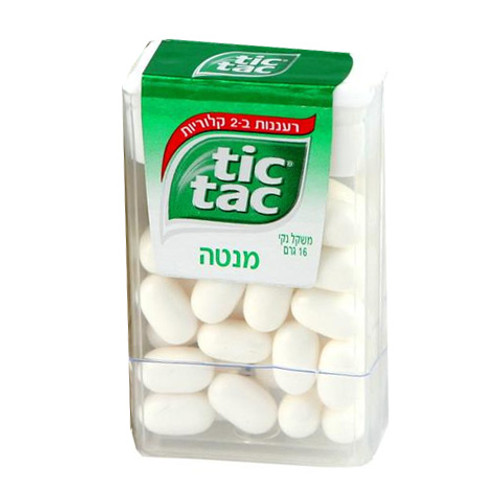 Kosher Tic Tac Mint Flavor