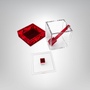 Aurelle laser-cut pomegranate Honey Dish