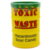 Toxic Waste Giant Coin Bank with Hazardously Sour Candy and 3D Stickers Inside