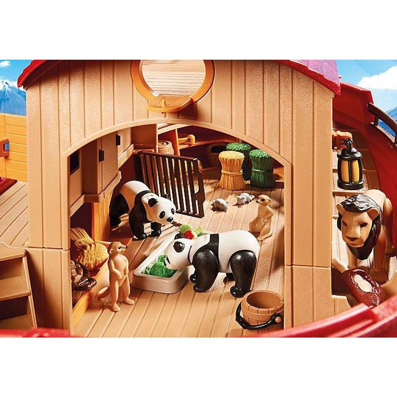 Playmobil 9373 Wild Life Floating Noah's Ark with Functioning