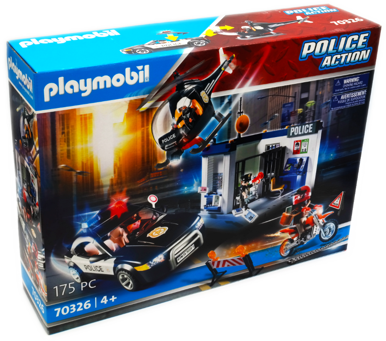 Playmobil City Action Police Carrier with light and sound