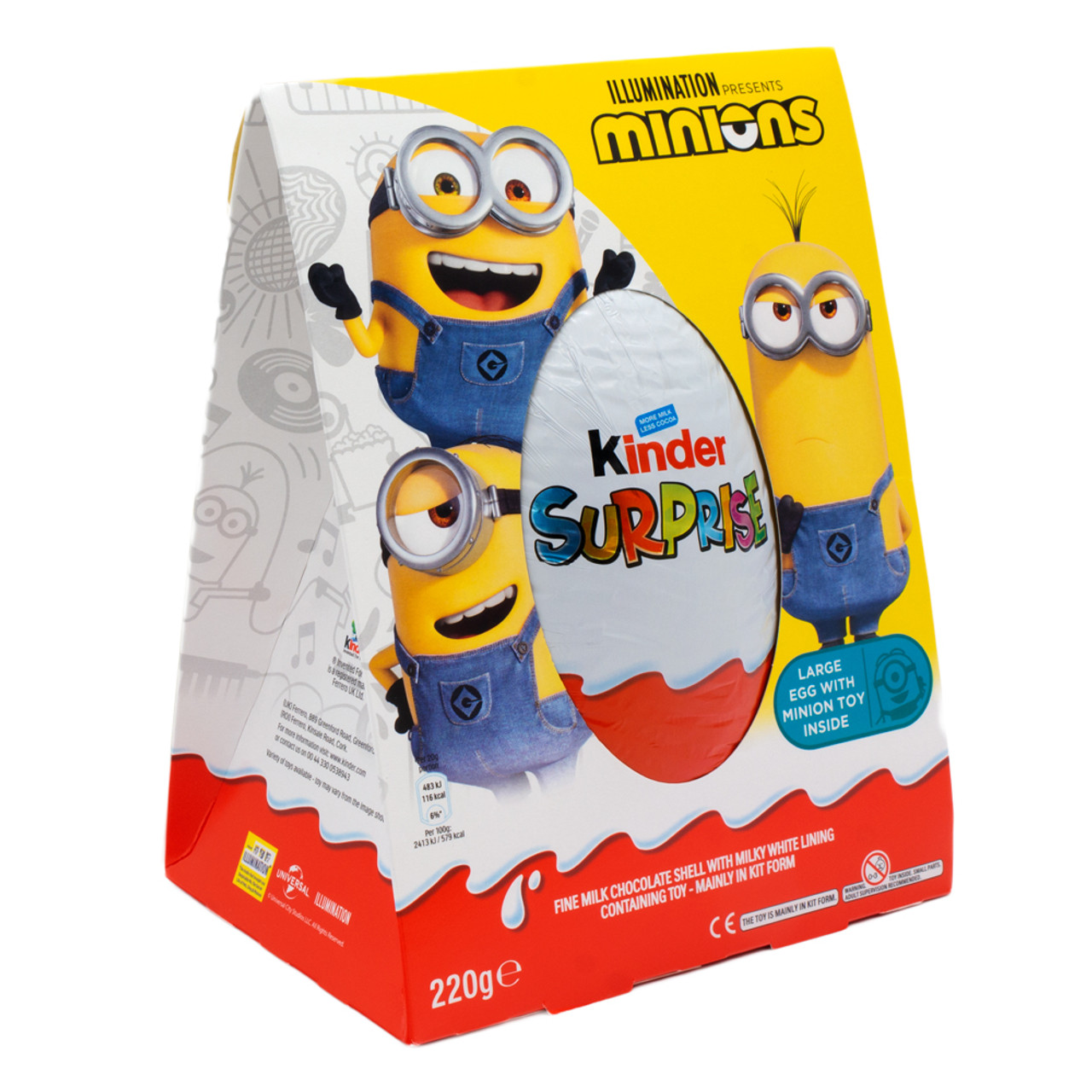 Minion discount kinder eggs