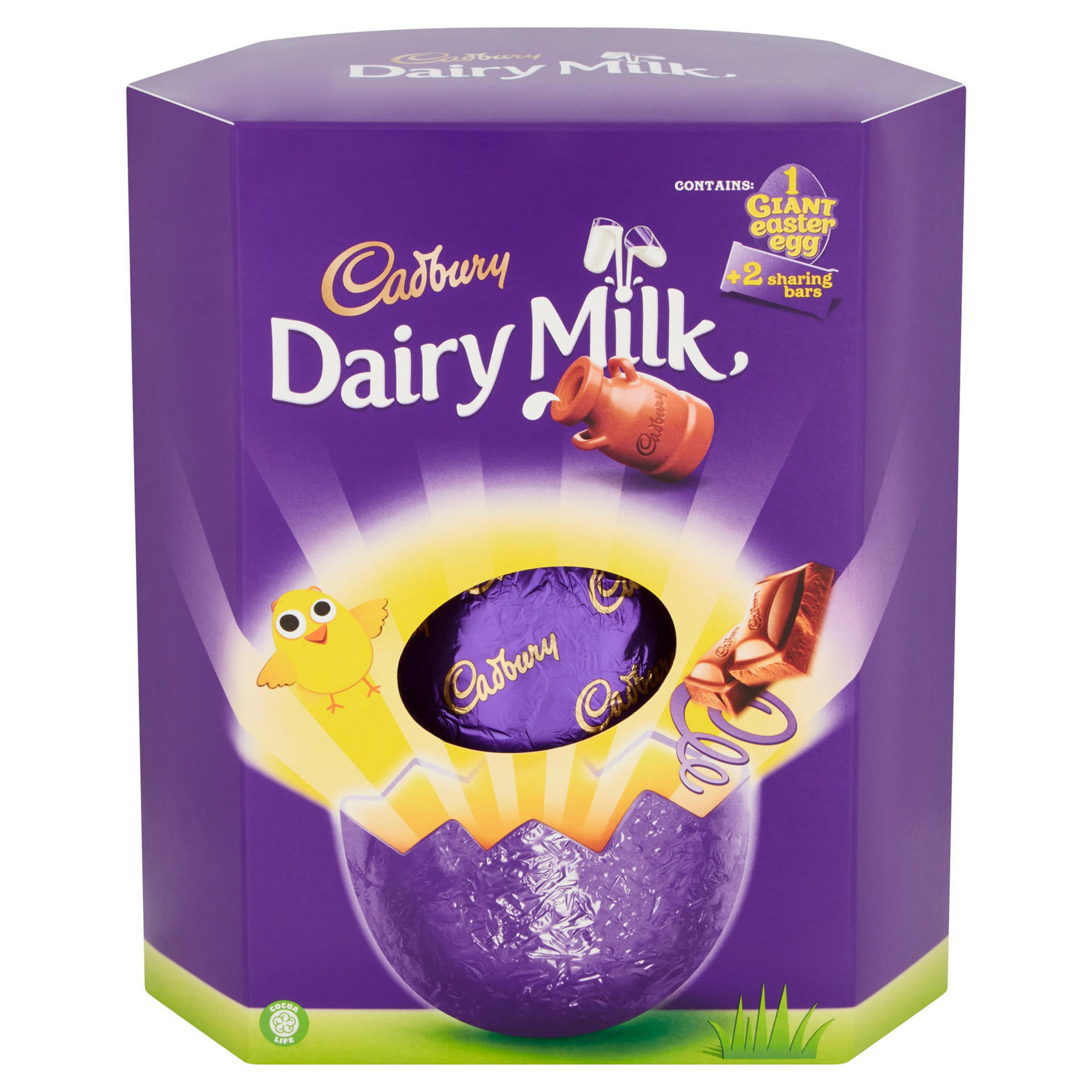 Cadbury Dairy Milk Giant Easter Egg 515g in Easter