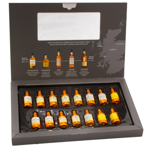 Single Malts Scotch Collection Dark Chocolates With Scotch Whisky Centres