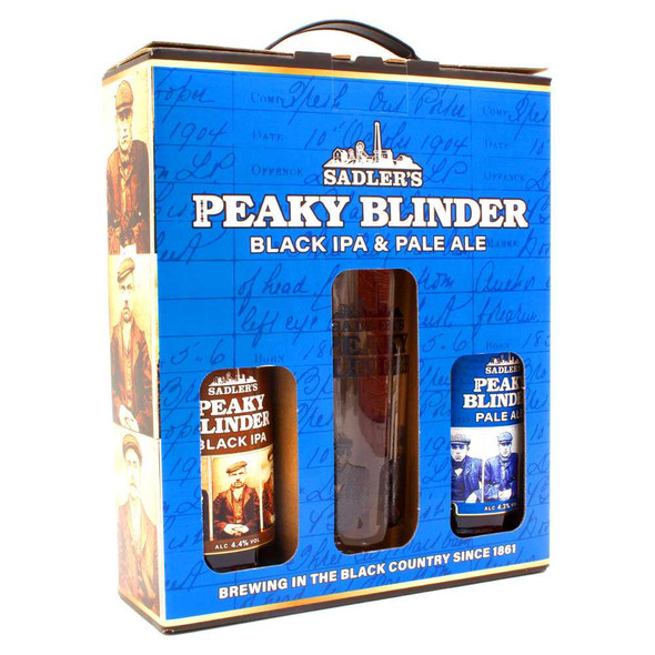 Sadler's Peaky Blinder Ale & Glass Gift Pack Frabco Direct