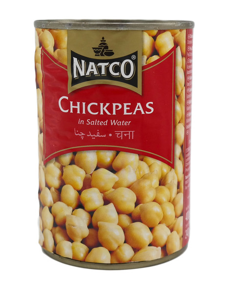Natco Chickpeas in Salted Water 400g 14oz Can