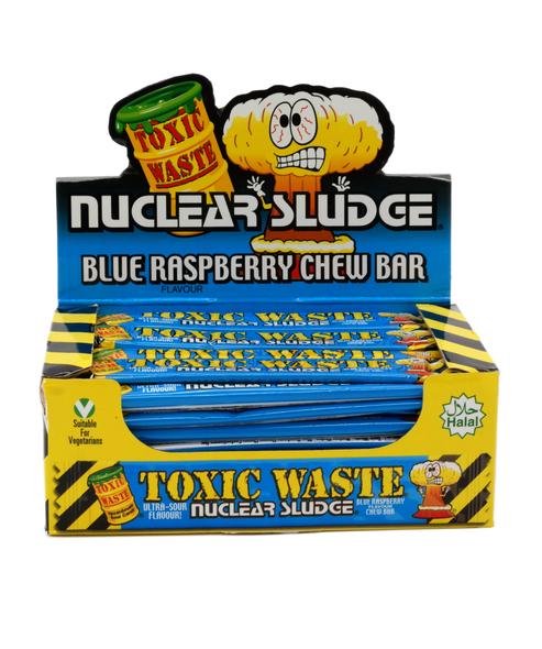 Toxic Waste Nuclear Sludge Chew Bar - Raspberry Box 50