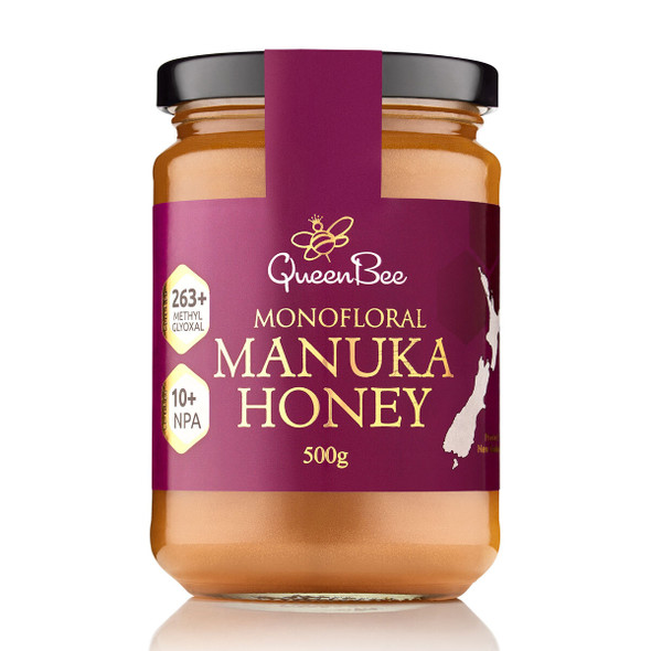 Queen Bee Manuka Honey MGO 263+, 500g